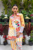 Sunrise Geometrical Printed Coord Set