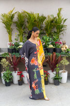 Marigold Signature Print Kaftan