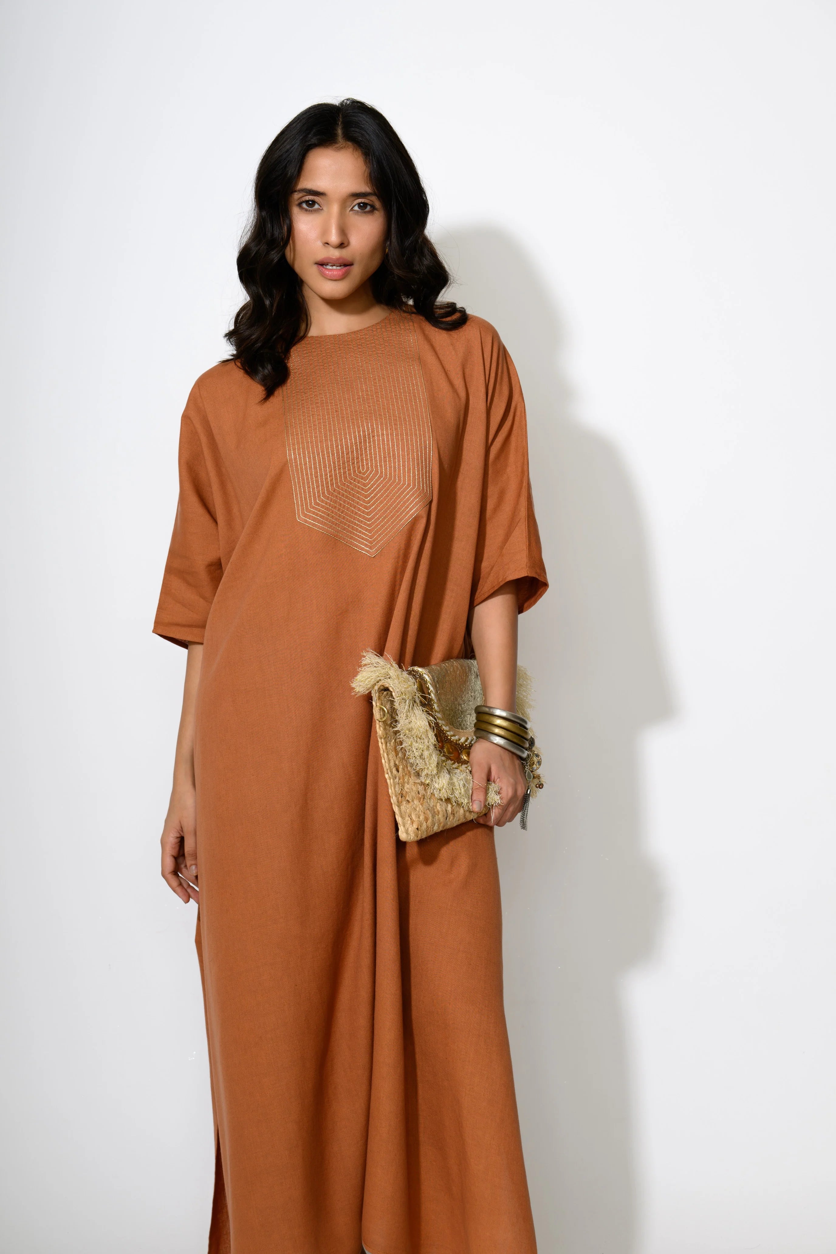 Terracotta Grace Kaftan