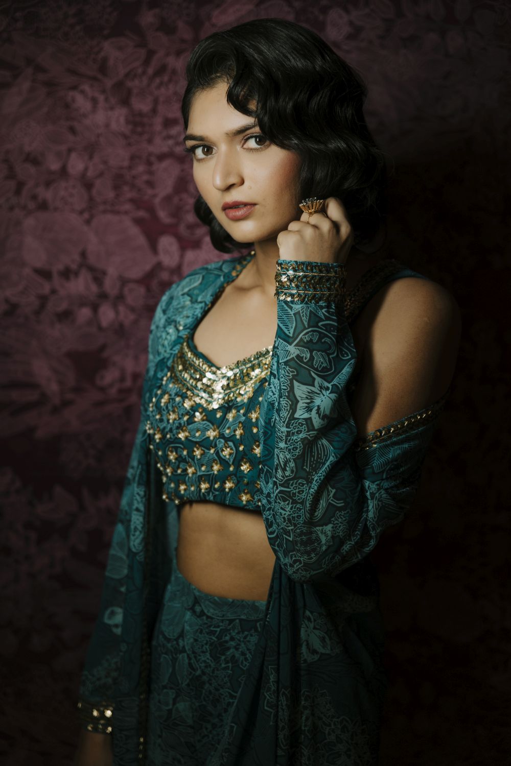 Social Butterfly Sharara Set