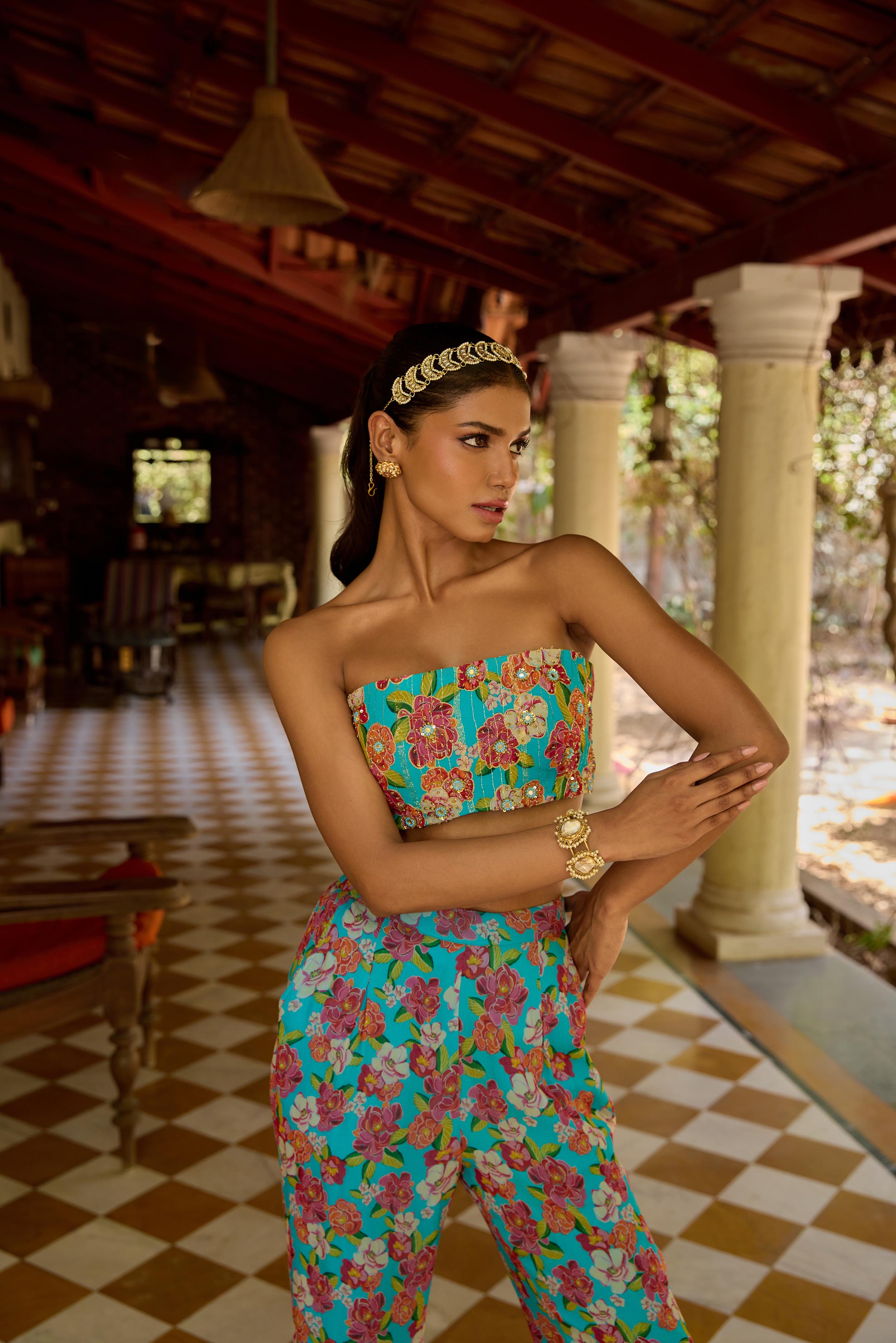 Mira Floral Printed Co-Ord Set