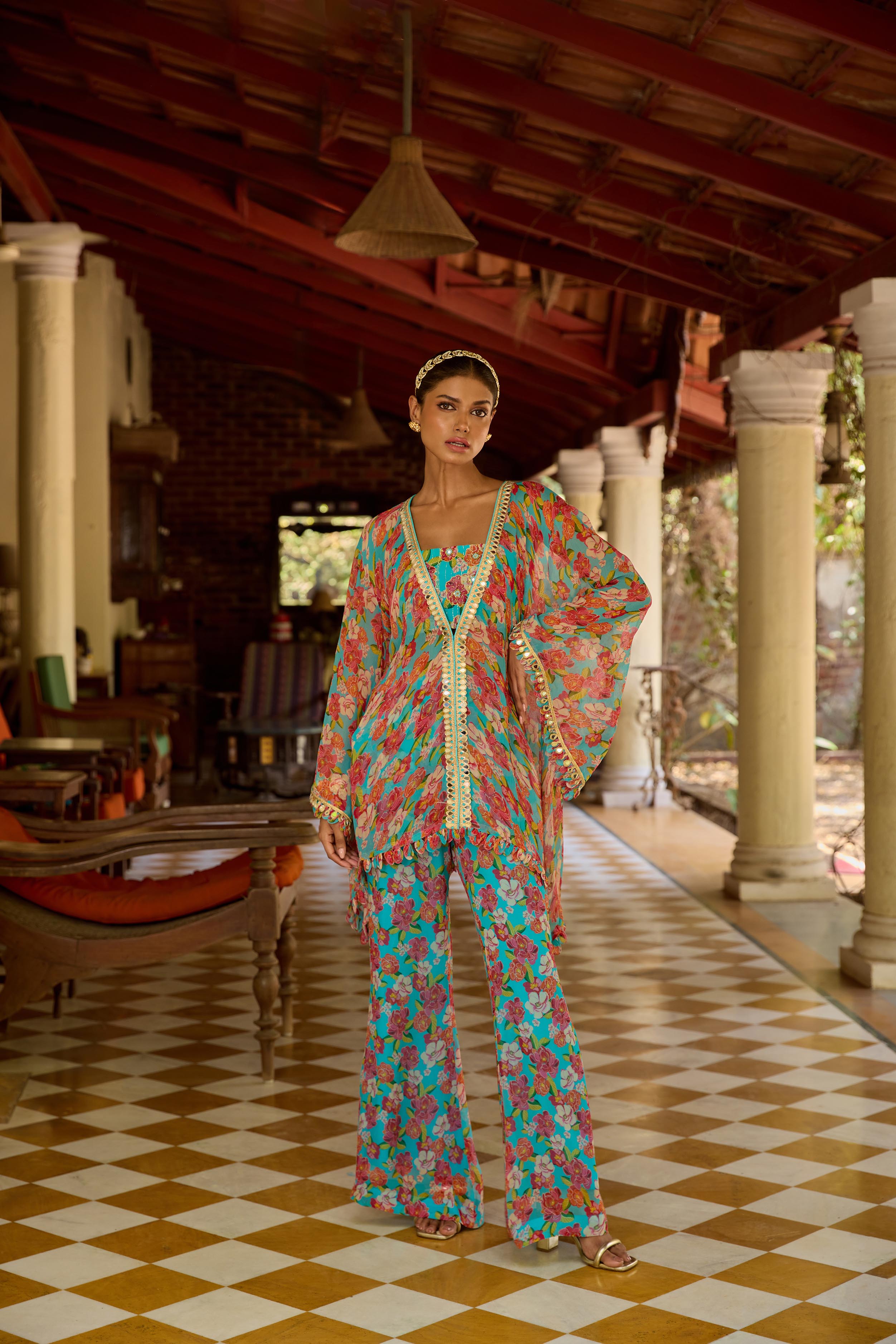 Mira Floral Printed Co-Ord Set Main image