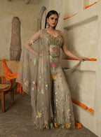 Godavari Patchwork Gharara Set