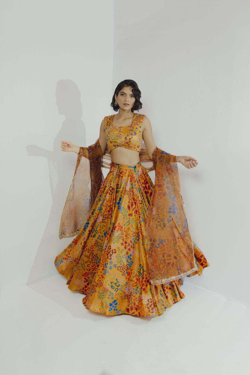 Amaia Floral Lehenga Main image