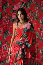 Amaira Ruffles Saree