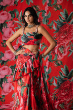 Amaira Ruffles Saree