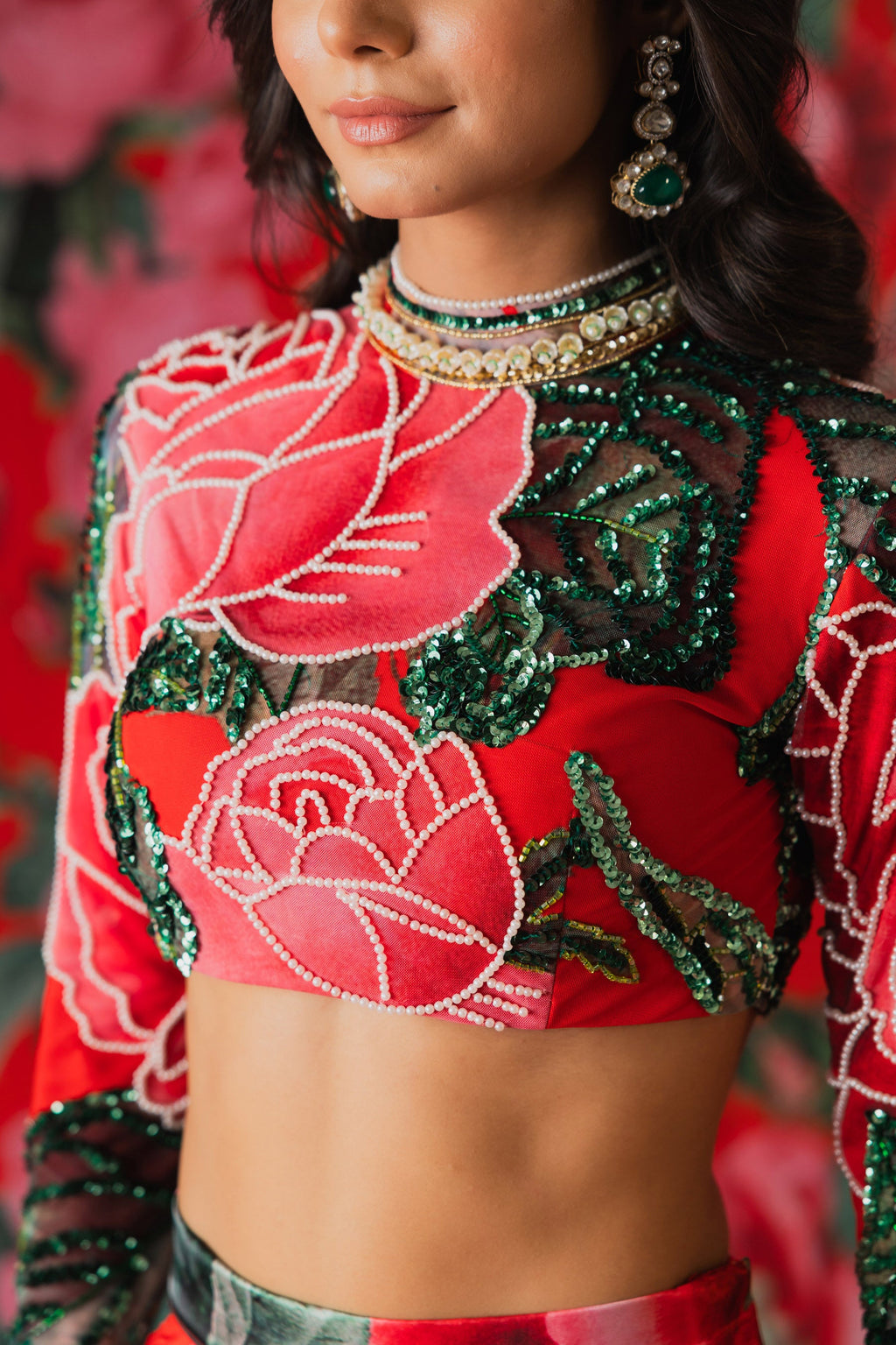 Amaeya Rose Lehenga