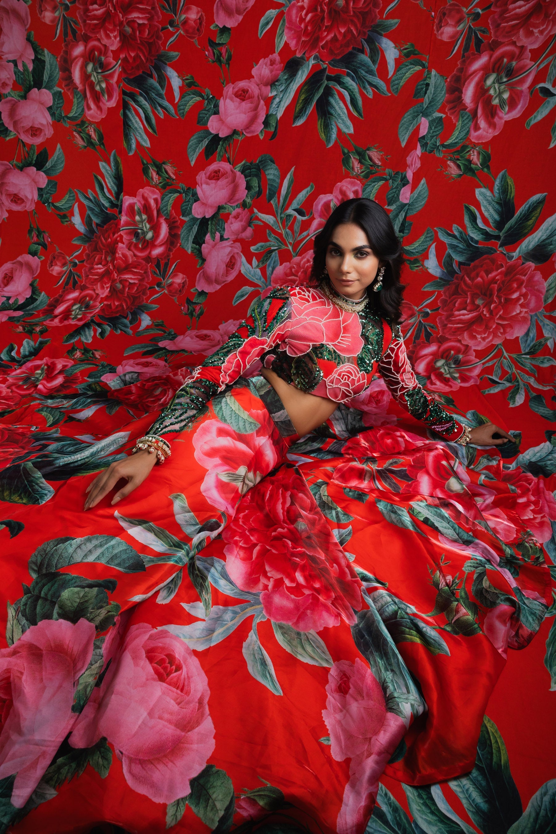 Amaeya Rose Lehenga