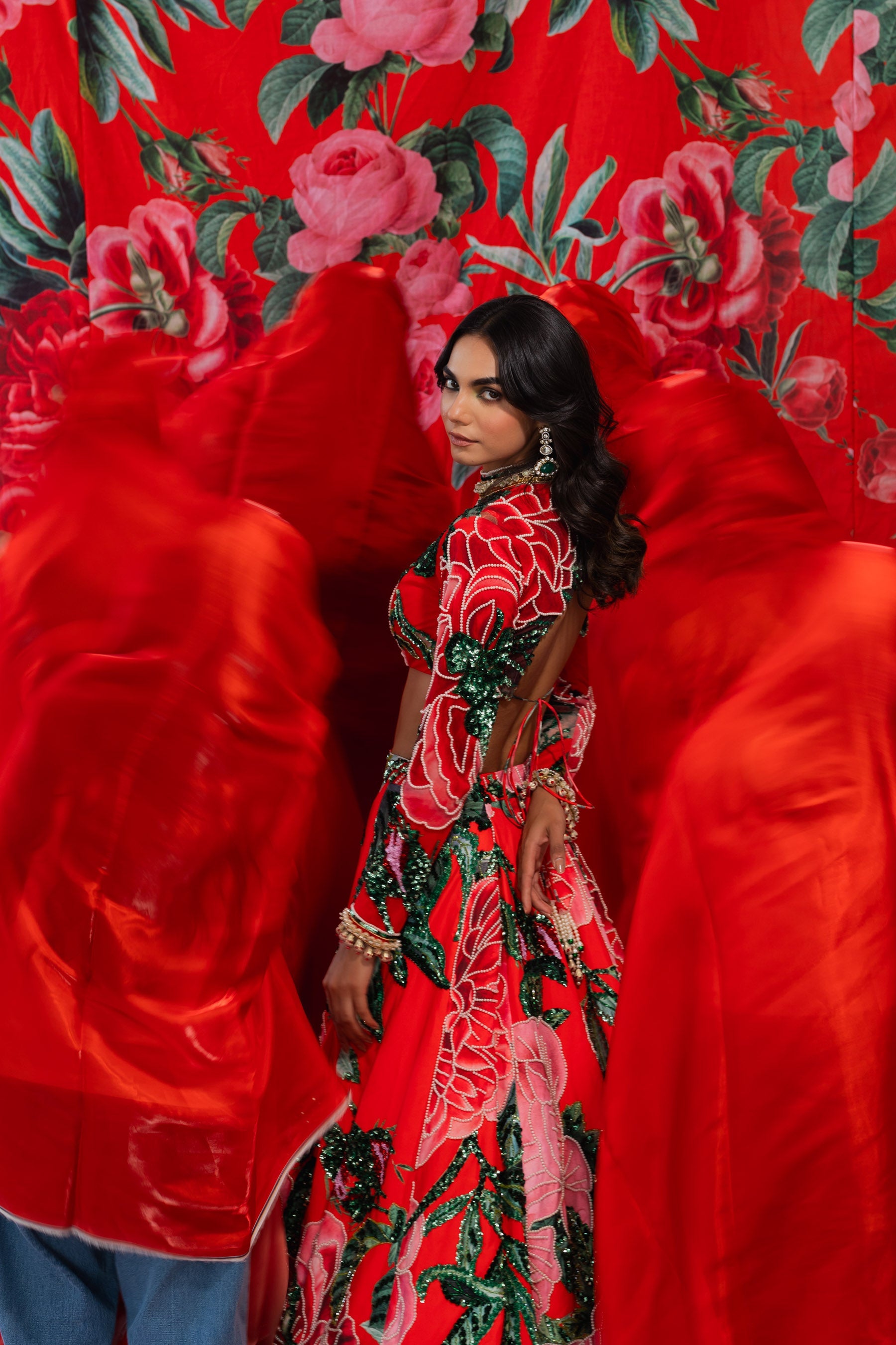 Sia Floral Lehenga