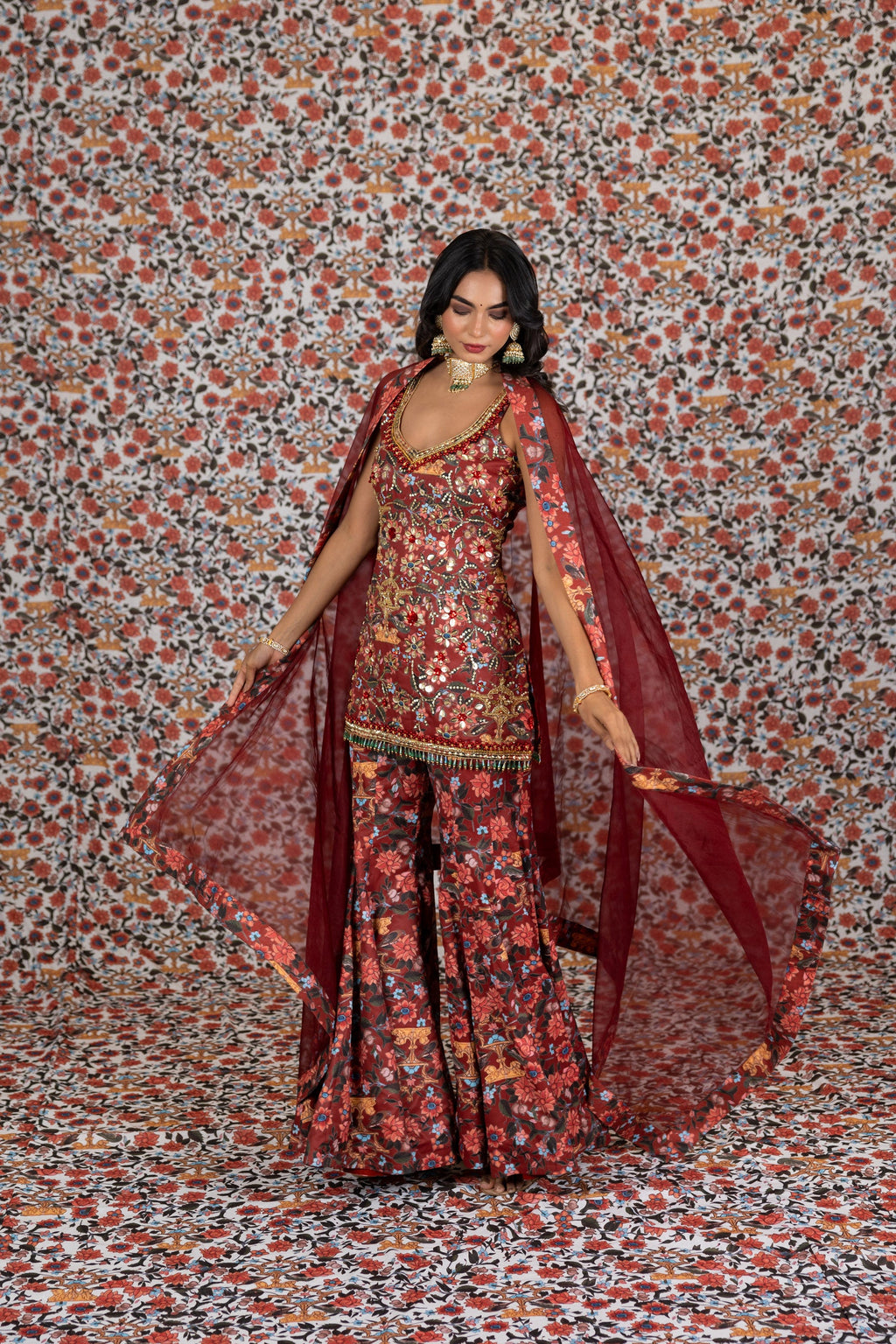 Ziana Sharara Set