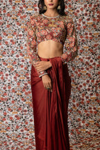 Rouvelle Drape Saree