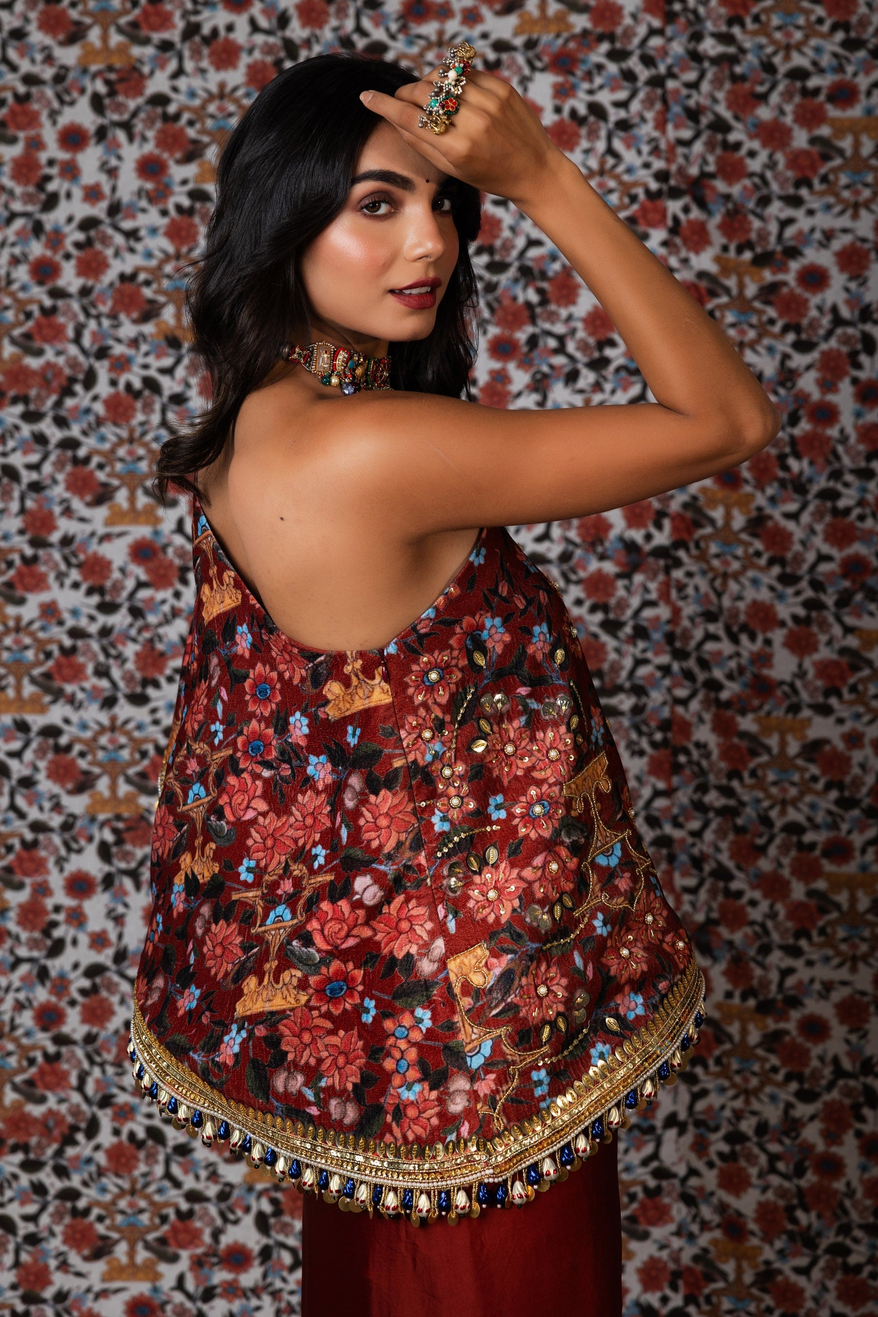 Élarque Asymmetric Skirt Set