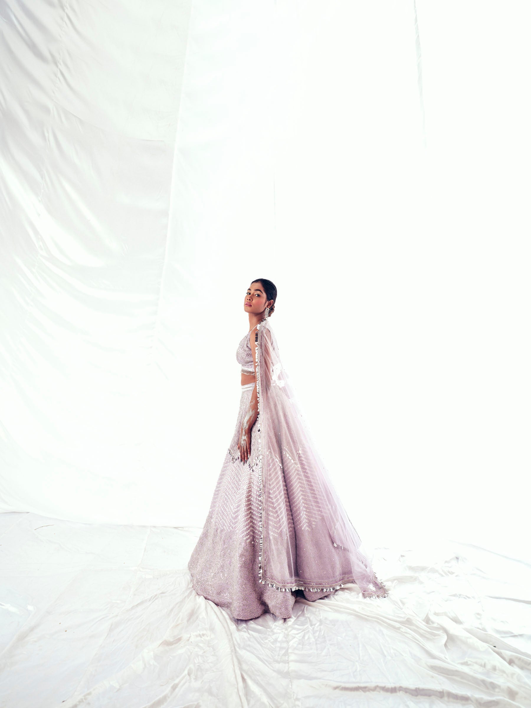 Euphoria Glass Lehenga Secondary image