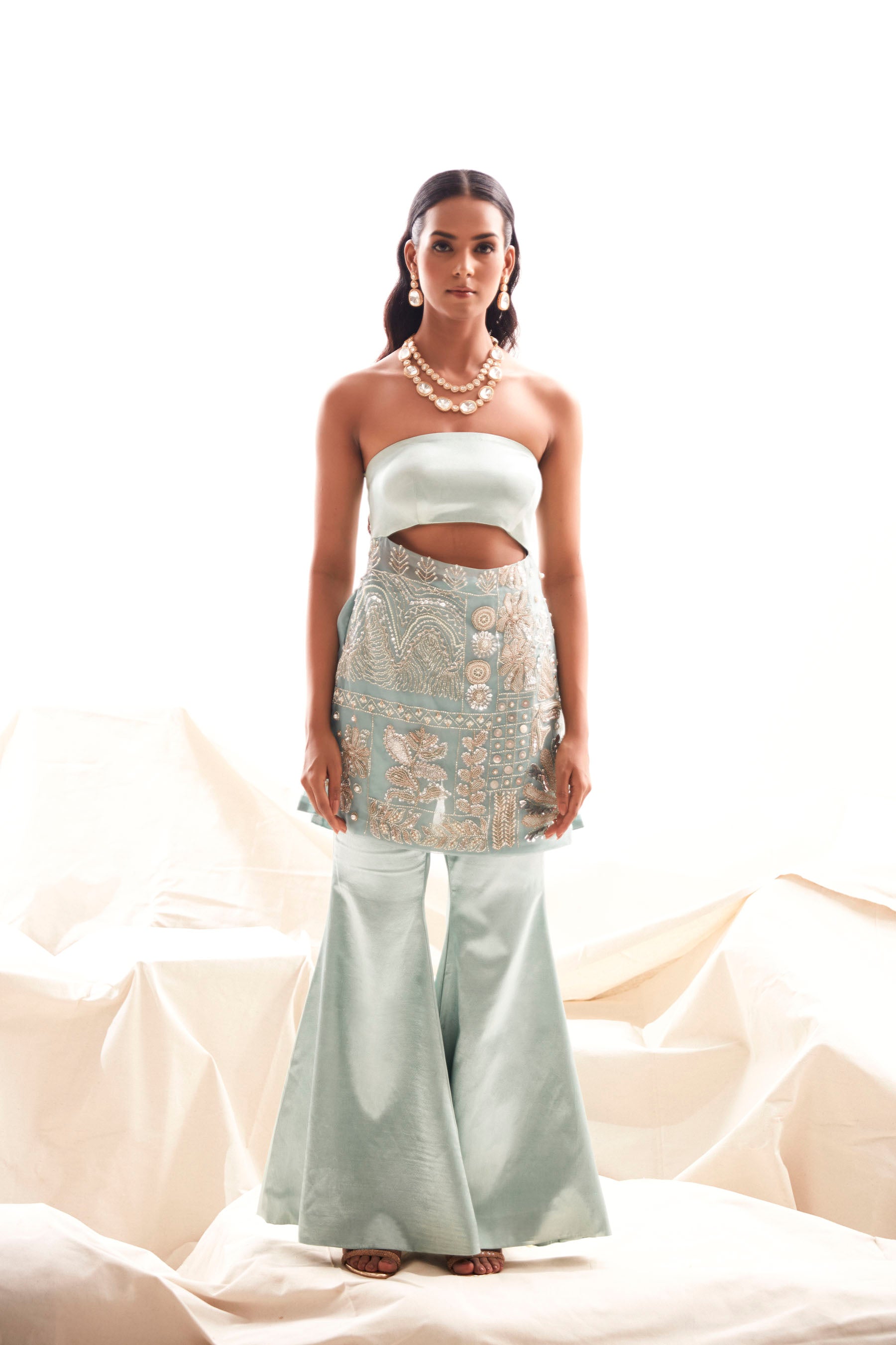 Azurine Pants Set