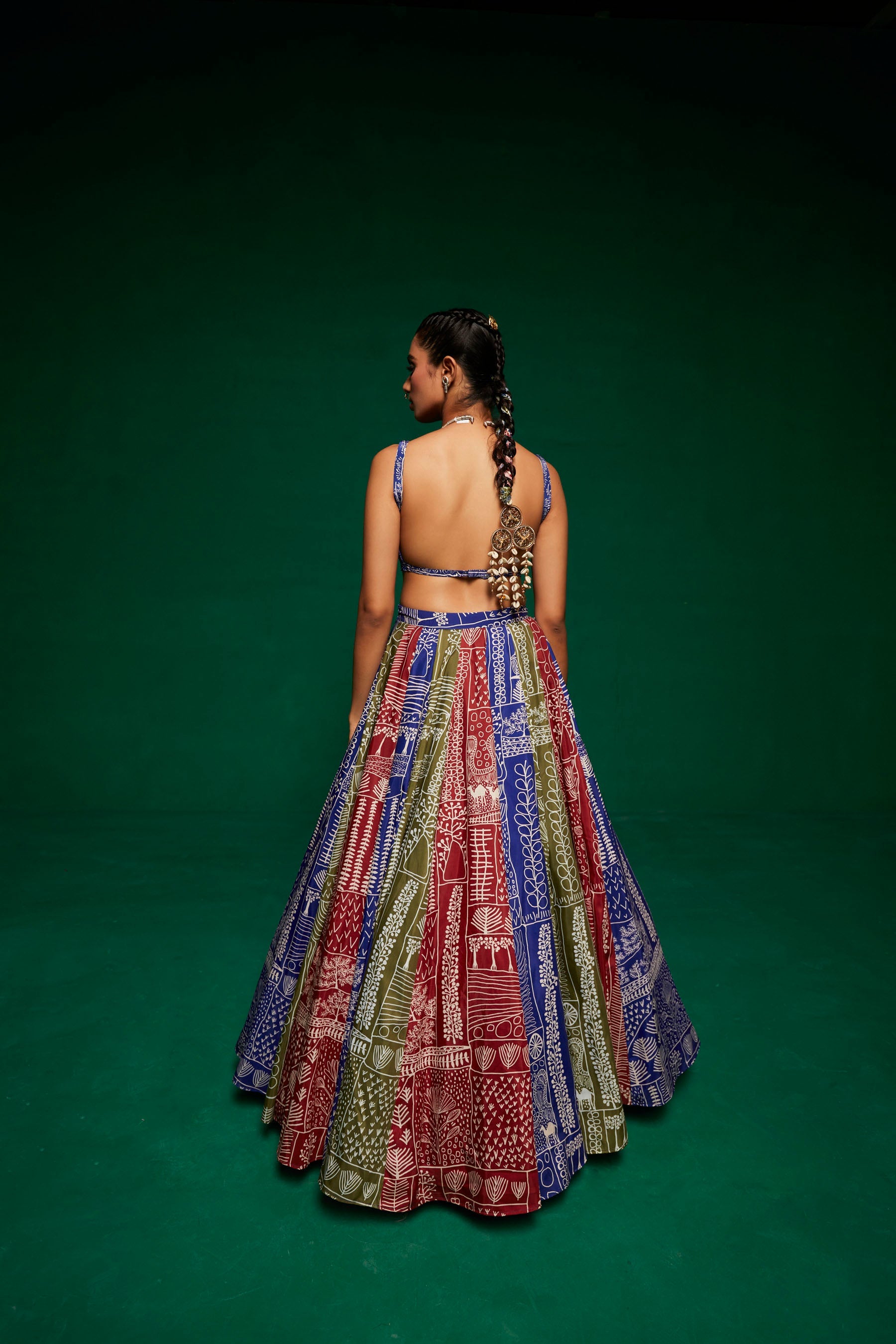 Nomade Jacket Lehenga Secondary image