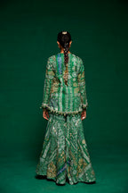 Viridian Sharara Set