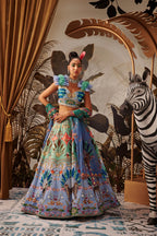 Soverign of Leopard Lehenga