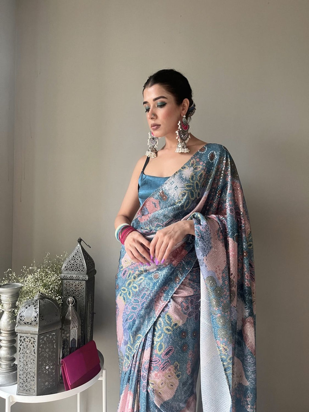 Ocean Saree
