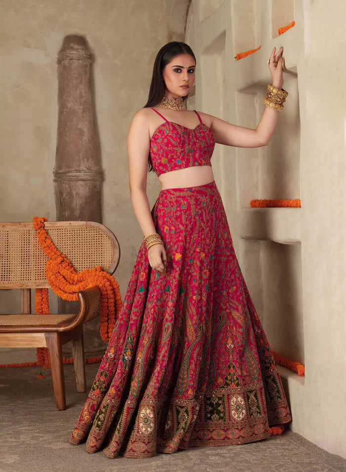 Indira Lehenga Set