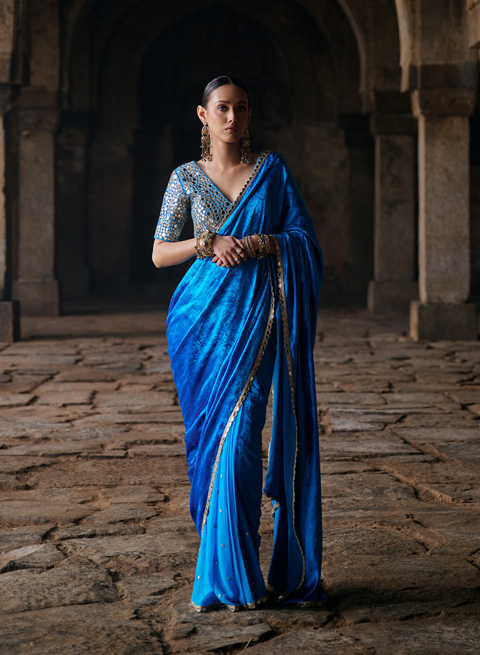 Kamya Velvet Saree