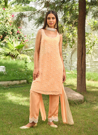 Leena Pearl Work Suit Set