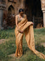 Noori Mirror Work Tissue Saree