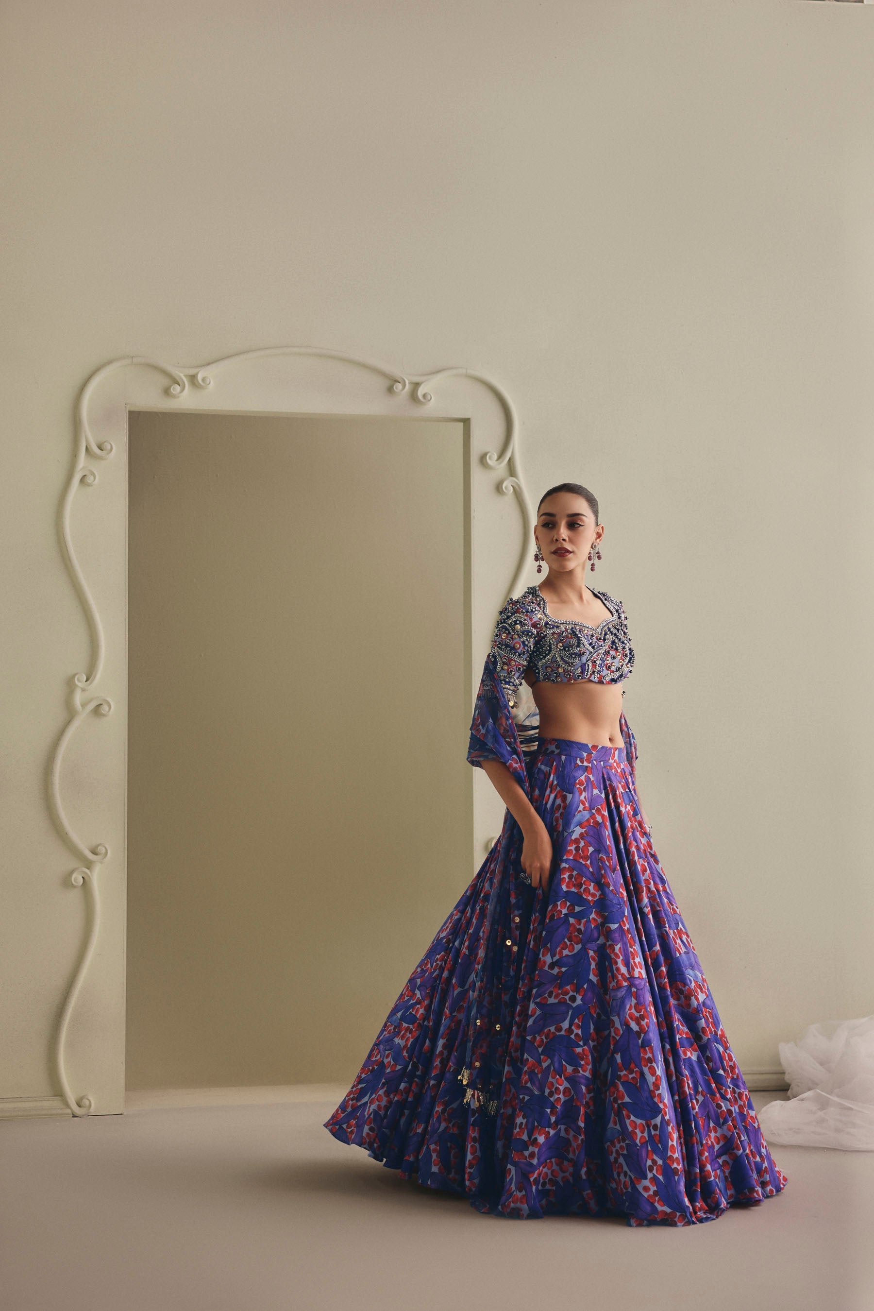 Neelam Jardin Lehenga Secondary image