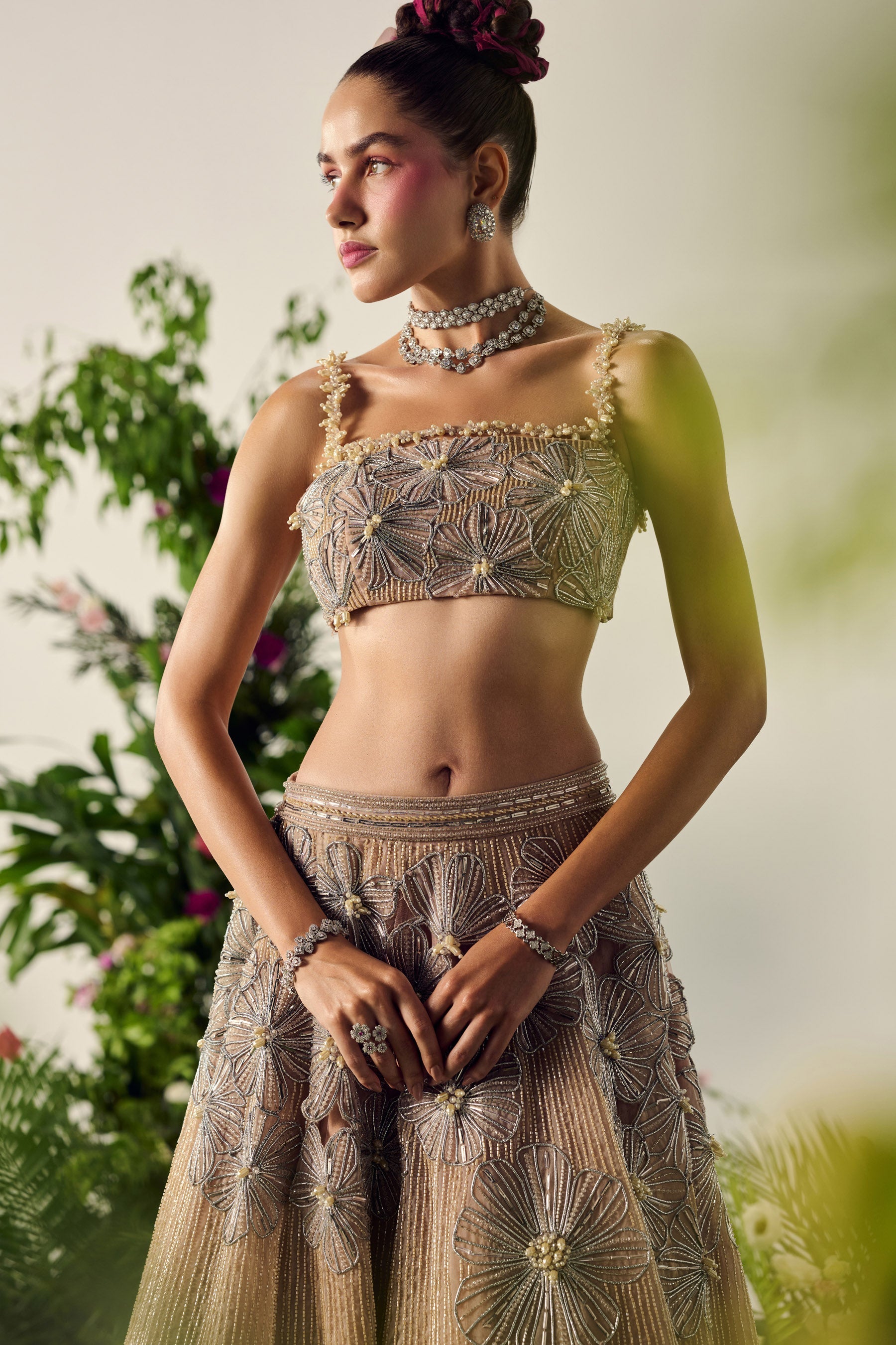Fleur d'Or Lehenga