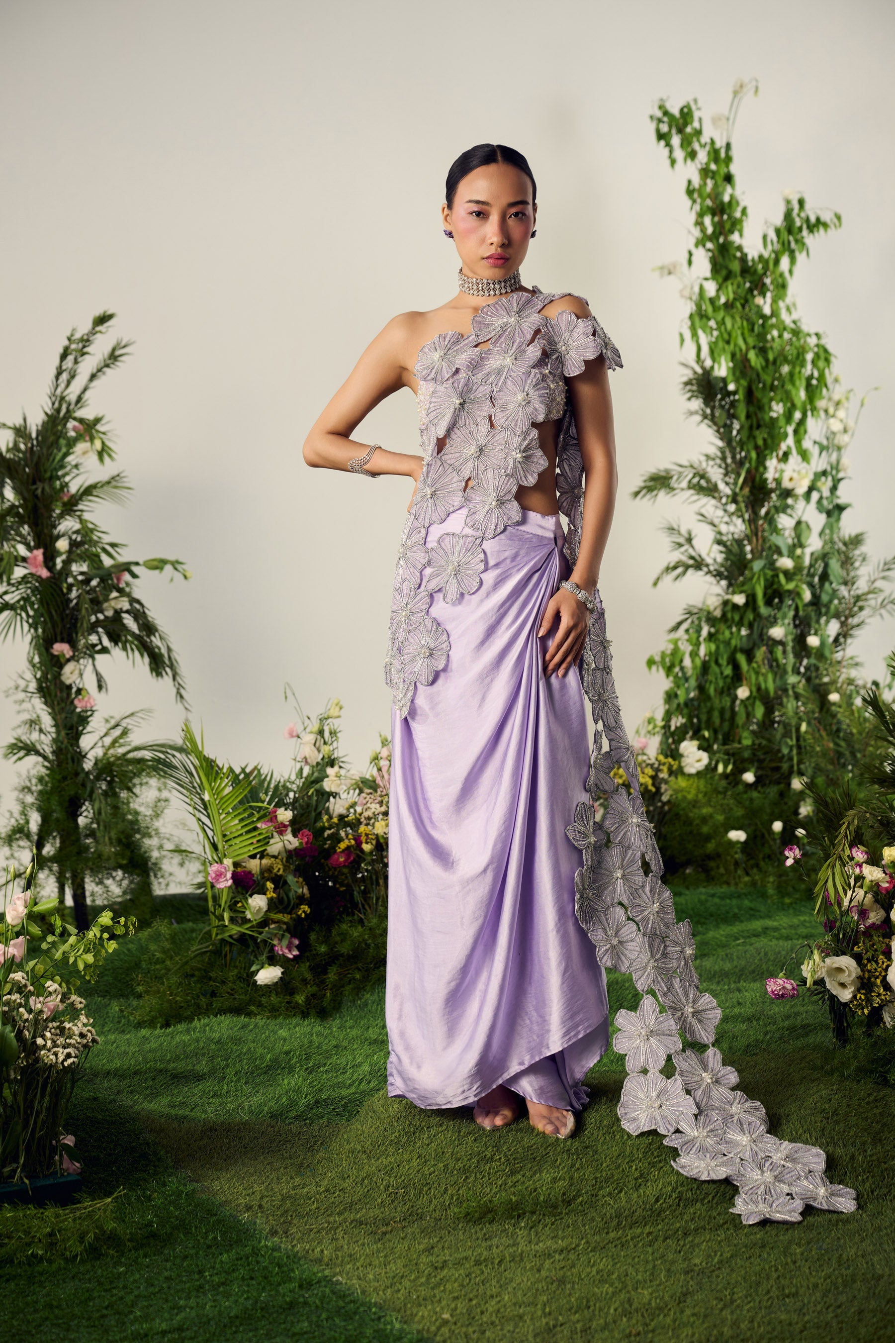 Lilas Étoilé Skirt Set Main image