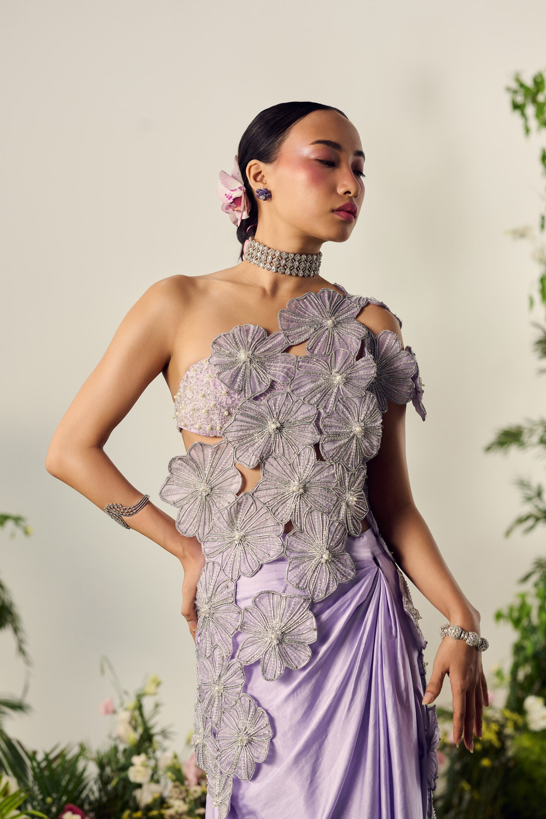 Lilas Étoilé Skirt Set Secondary image