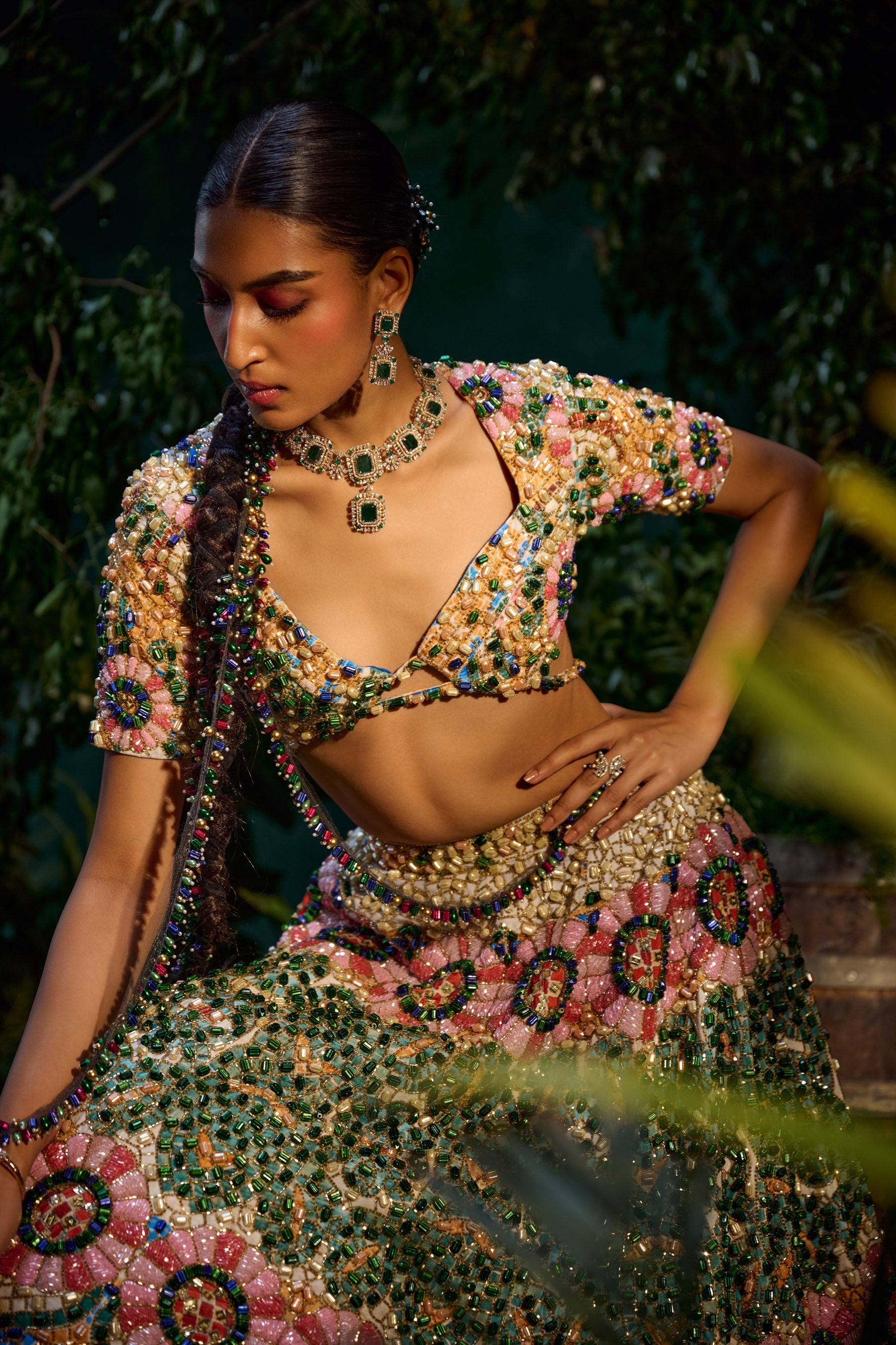 Petal & Pearl Lehenga Secondary image