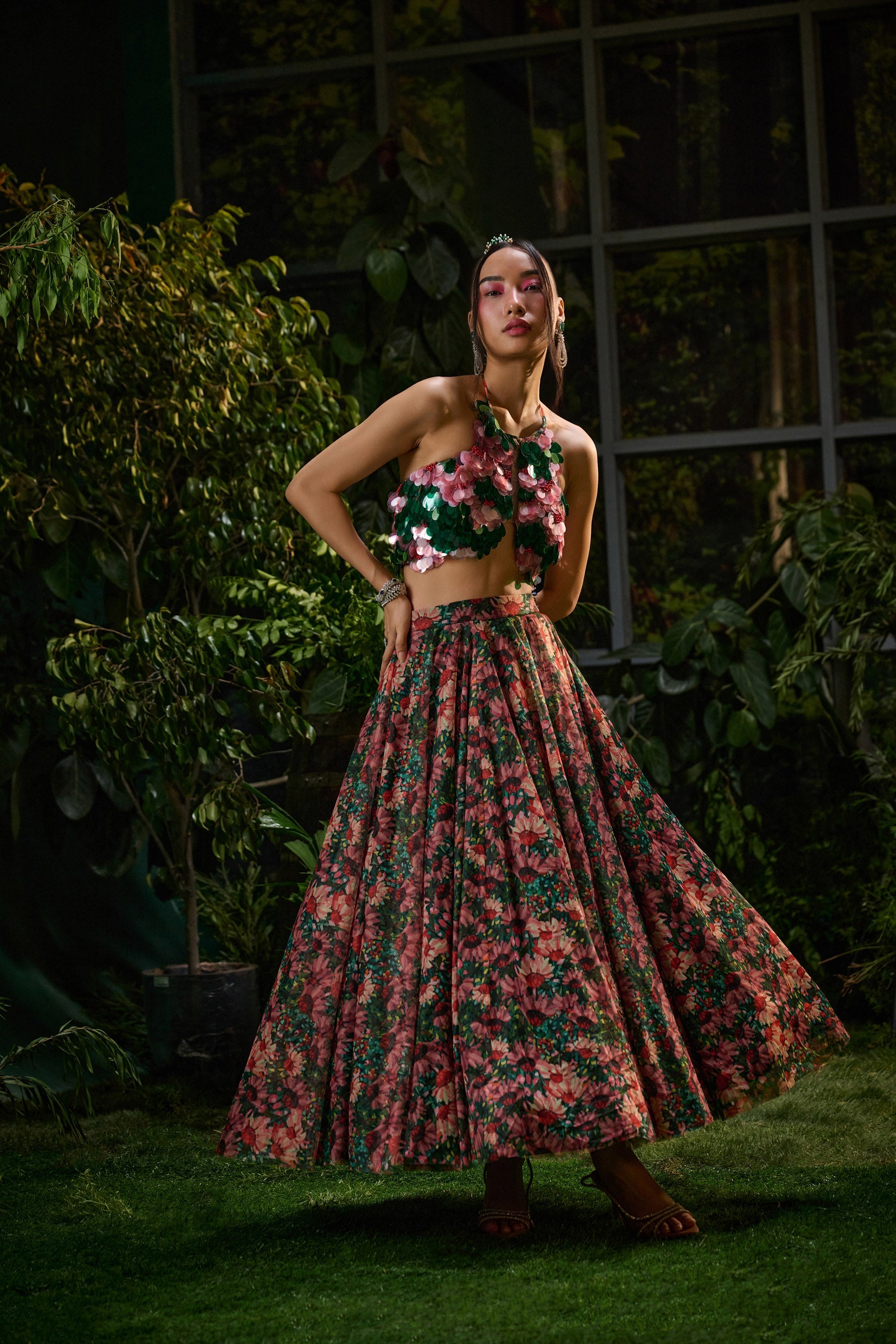 Botanical Reverie Skirt Set Main image
