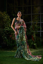 Jardin Obscur Saree