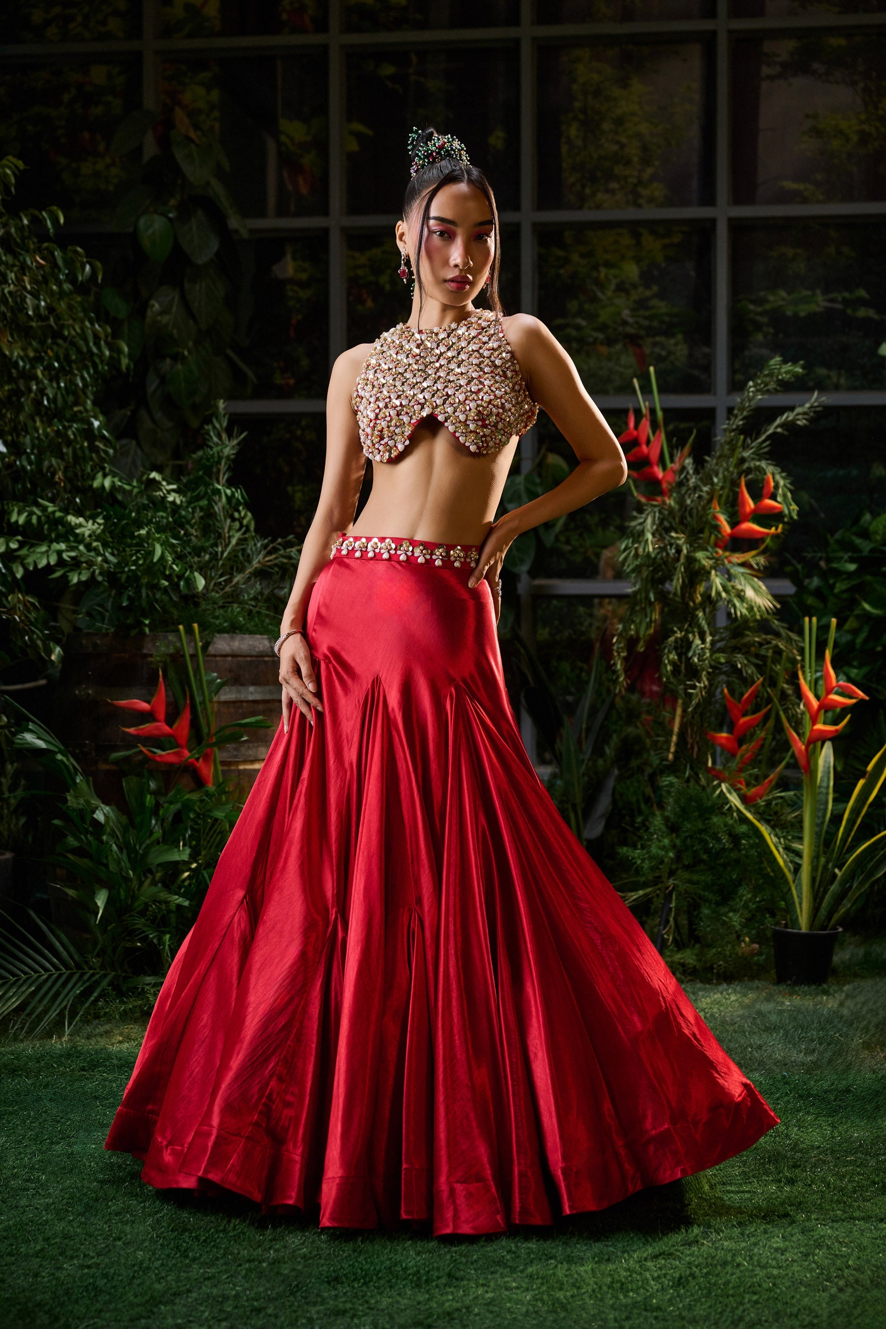 Surkh Lehenga Main image