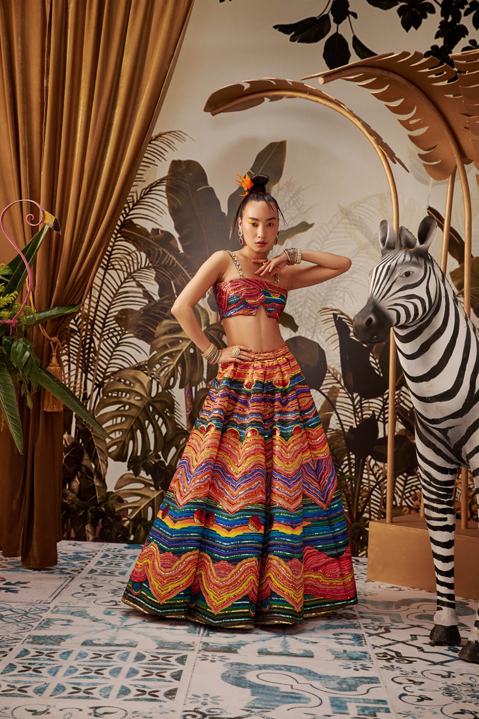 Sierra Lehenga Secondary image