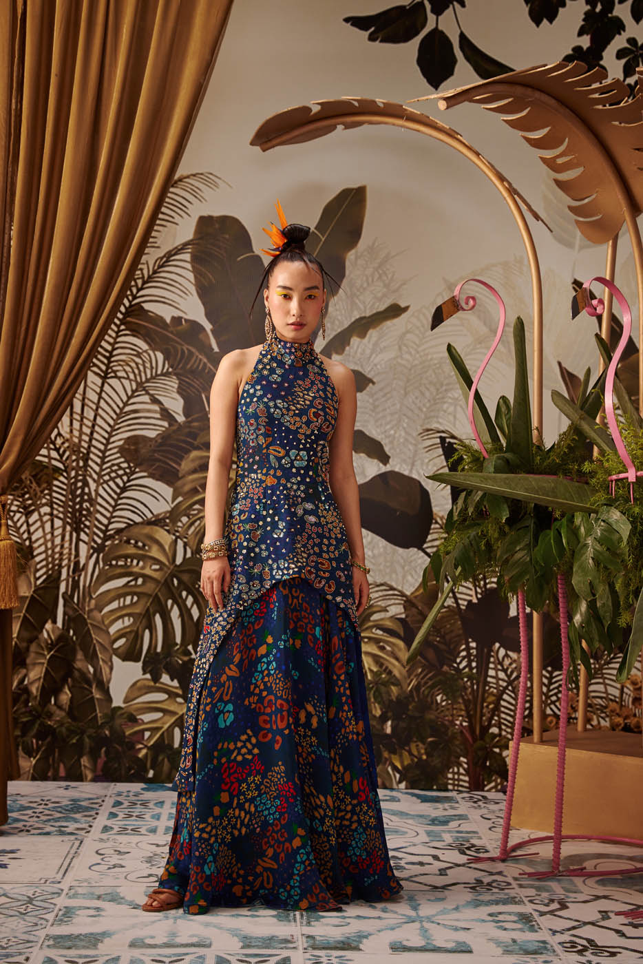 Alaska High-Low Lehenga