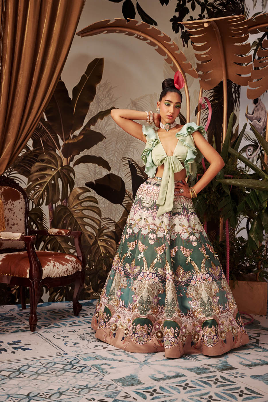 Villa Fiora Lehenga