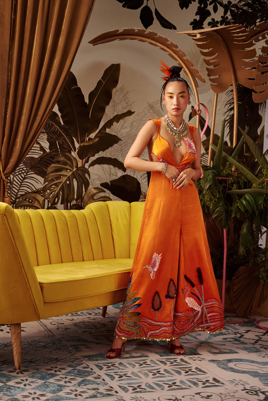 Flying Birds Jumpsuit