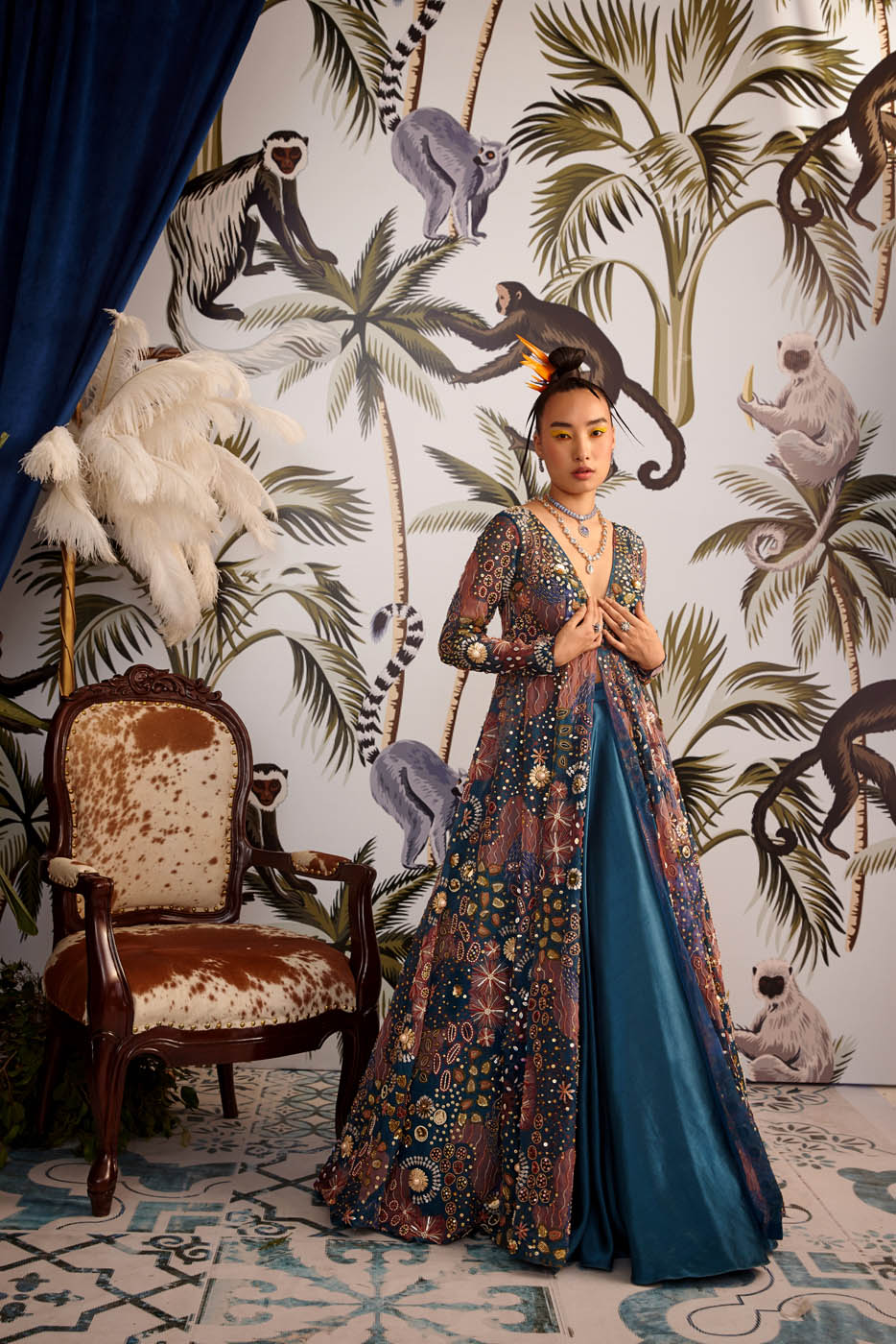 Celestial Durbar Lehenga