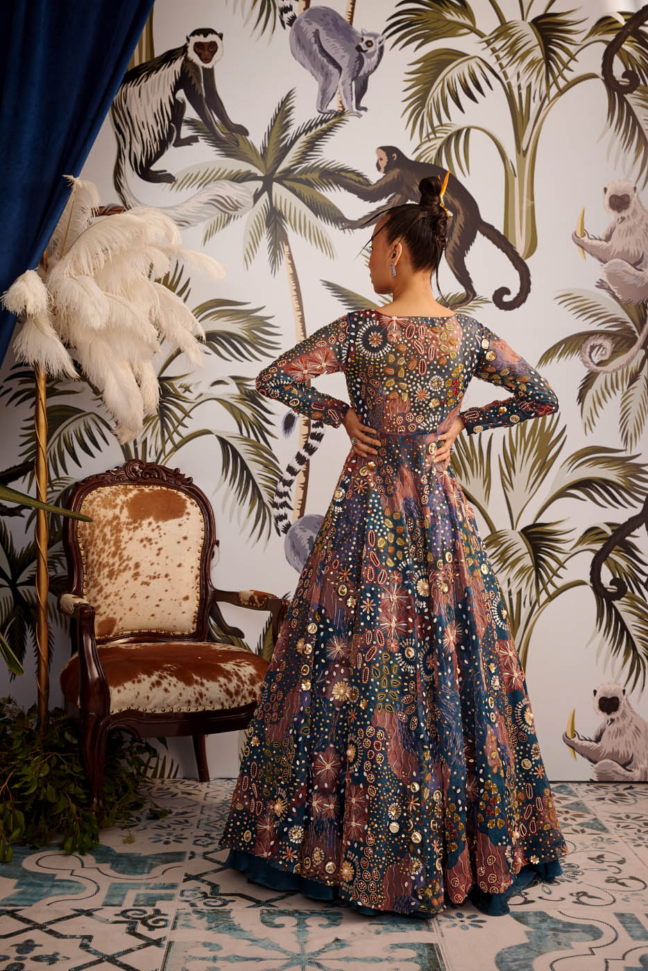 Celestial Durbar Lehenga