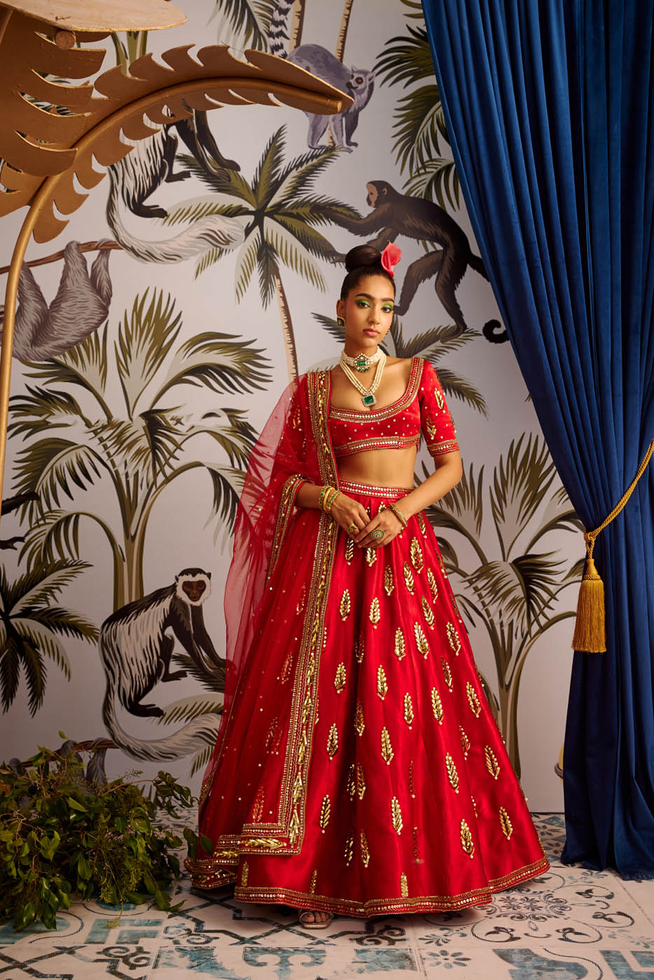 Laalima Lehenga Main image