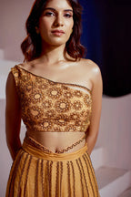 Vintage Floral Lehenga