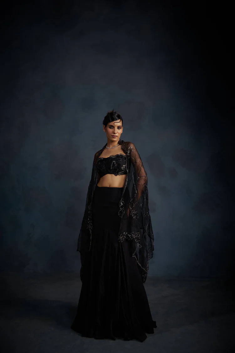 Dark Princess Lehenga
