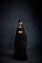 Dark Princess Lehenga