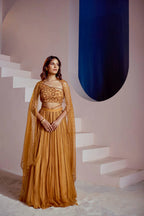 Vintage Floral Lehenga