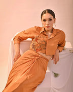 Aurum Jacket & Skirt Set