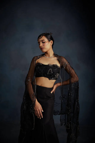 Dark Princess Lehenga
