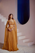 Vintage Floral Lehenga