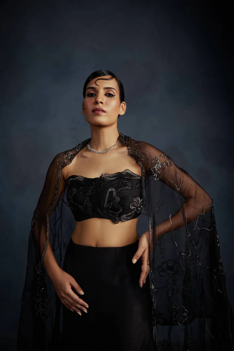 Dark Princess Lehenga