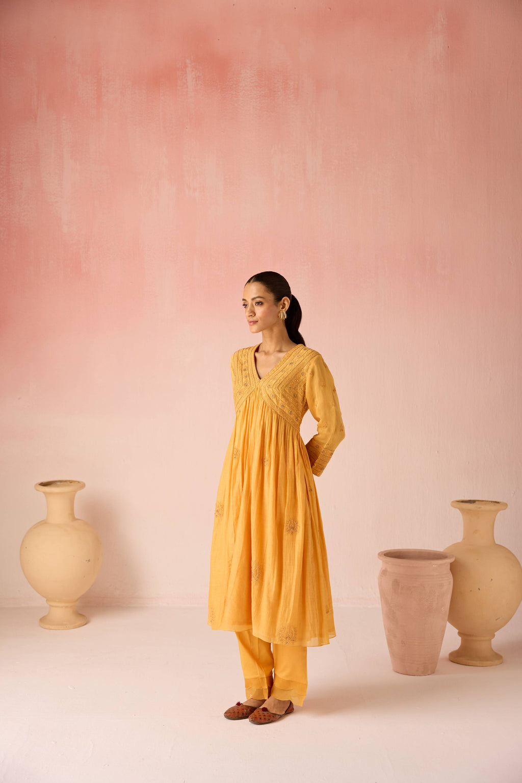 Amber Flared Kurta Set